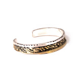 Futuristic Cuff (Mixed Metal)