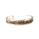 Futuristic Cuff (Mixed Metal)
