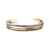 Rustic Halo Cuff (Mixed Metal)
