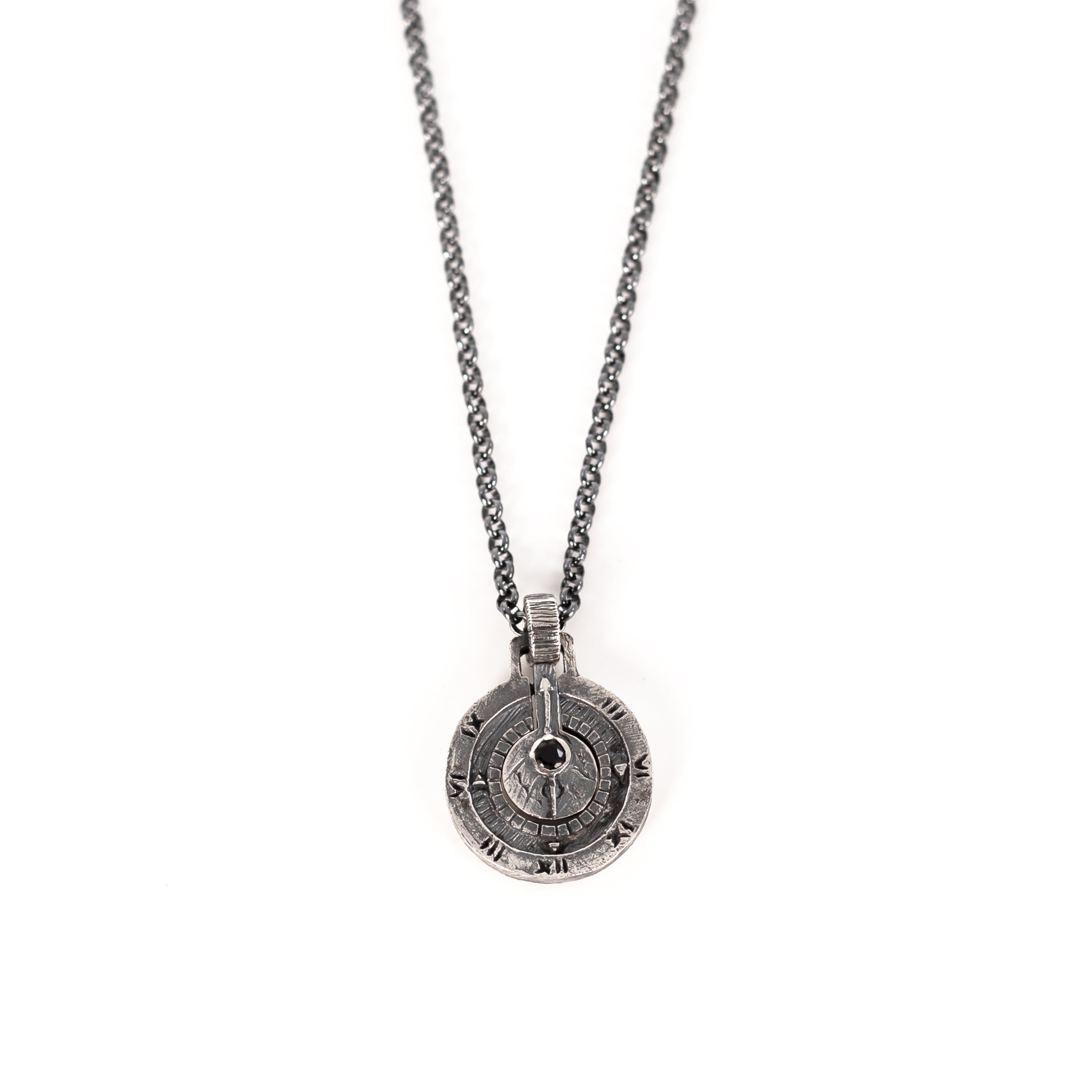 North Star Necklace with Black Diamond | Buck Palmer