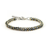 Fishbone Bracelet (Mixed Metal)