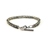 Fishbone Bracelet (Mixed Metal)