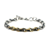 Maverick Chain Bracelet - Uniform (Mixed Metal)