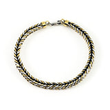 Snake Skin Bracelet (Mixed Metal)