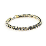 Snake Skin Bracelet (Mixed Metal)