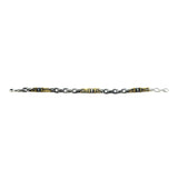 Taijitu Bracelet (Mixed Metal)