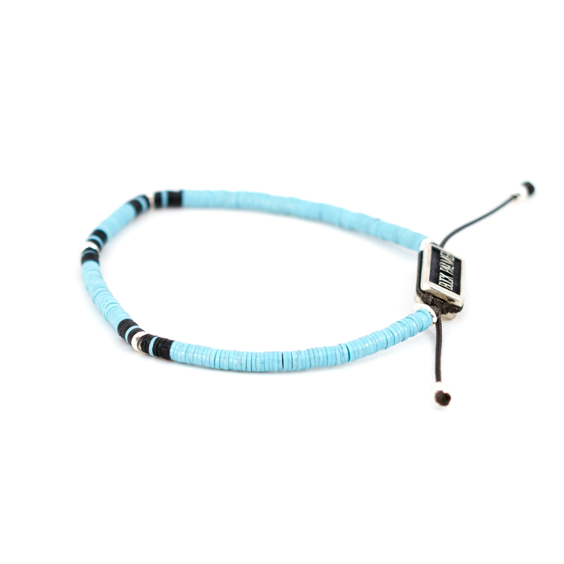 Turquoise Disc Bracelet