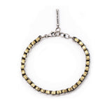 Box Chain Bracelet (Mixed Metal)