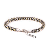 Fishbone Bracelet (Mixed Metal)