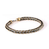 Snake Skin Bracelet (Mixed Metal)
