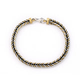 Snake Skin Bracelet (Mixed Metal)