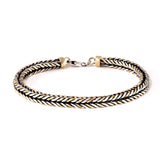 Snake Skin Bracelet (Mixed Metal)
