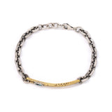 Topanga Turquoise Bracelet (Mixed Metal)