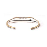 Triangle Split Cuff (Mixed Metal)