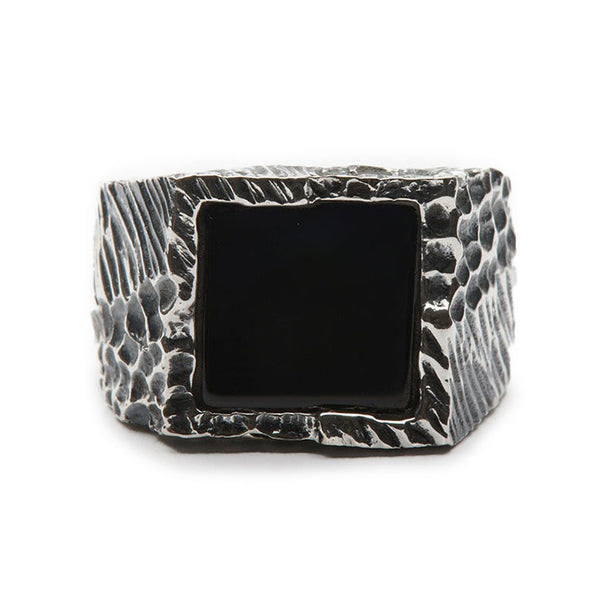 buzz ！R/O◆GOD SQUARE RING/ONYX buzz ！R/O◇GOD SQUARE RING/ONYX Solid 925 Sterling Silver