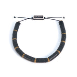 Copper Onyx Disc Bracelet