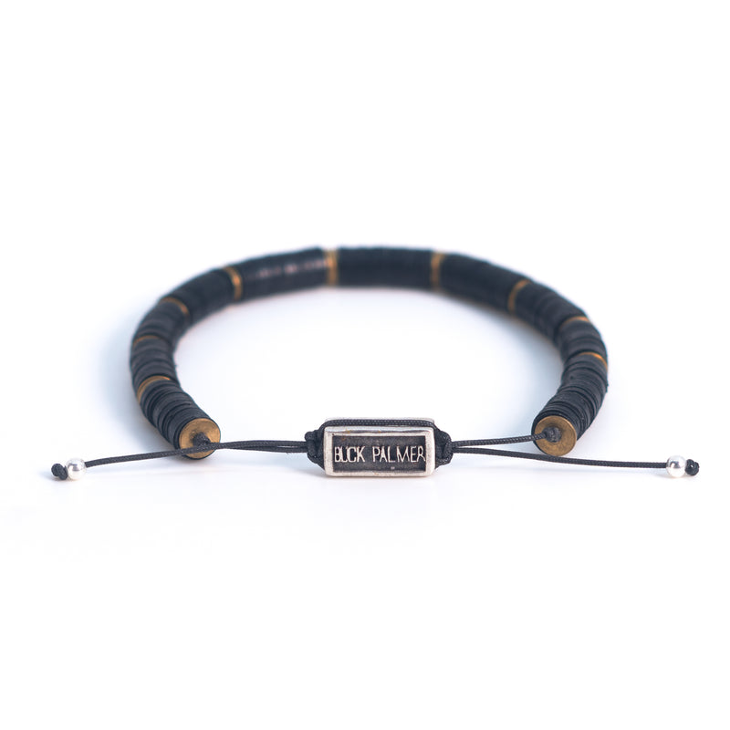 Copper Onyx Disc Bracelet