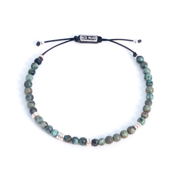 Jade Beaded Disc Bracelet