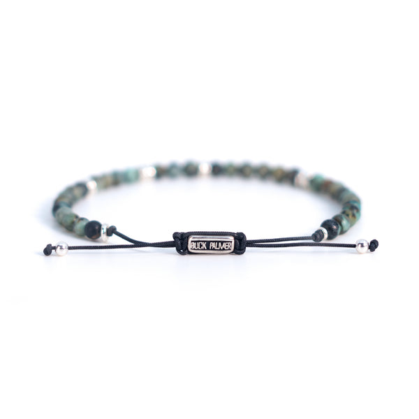 Jade Beaded Disc Bracelet