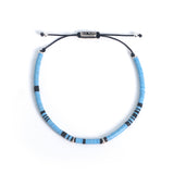 Turquoise Onyx Disc Bracelet