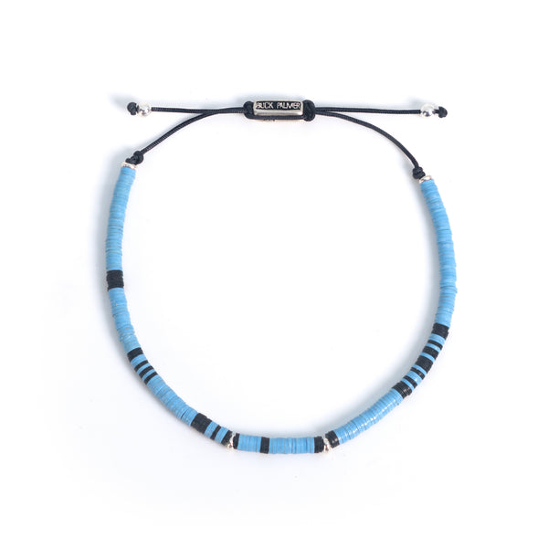 Turquoise Onyx Disc Bracelet