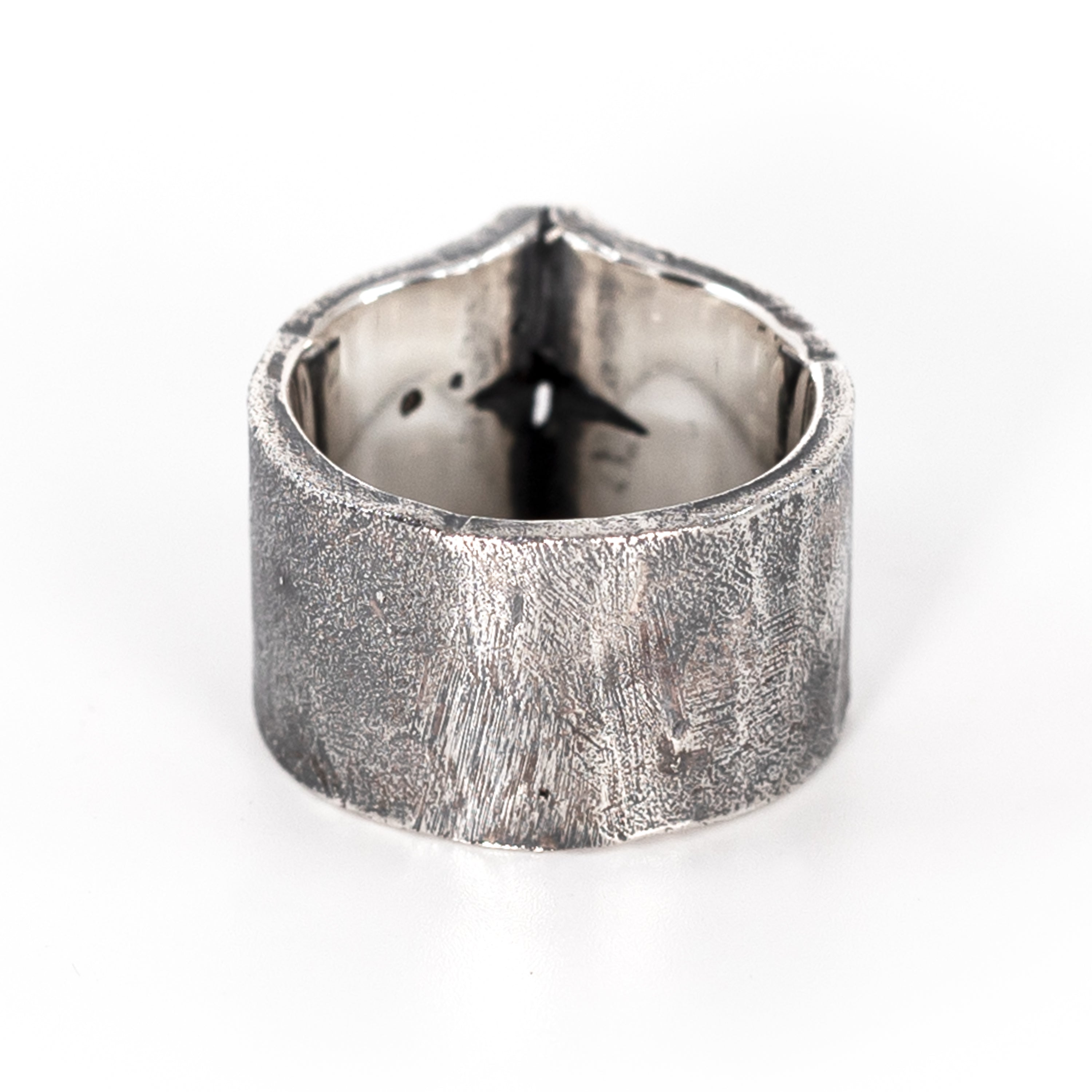 Lemme. Crevasse Ring　　　Silver-13 Crevice Diamond Ring | Buck Palmer