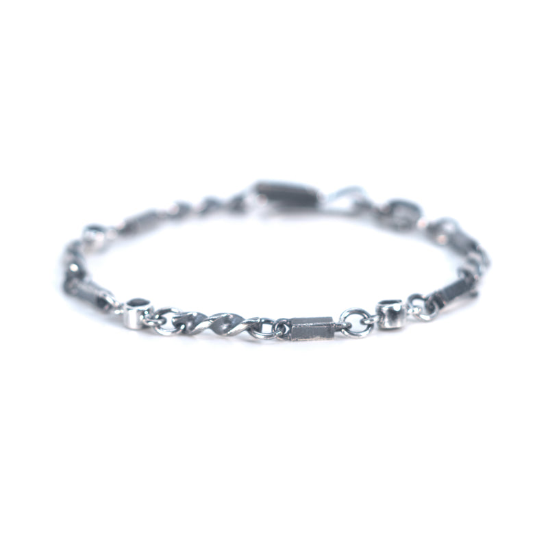 Onyx Screw Bracelet
