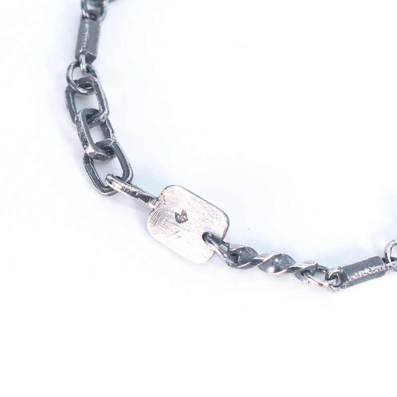 Onyx Screw Bracelet