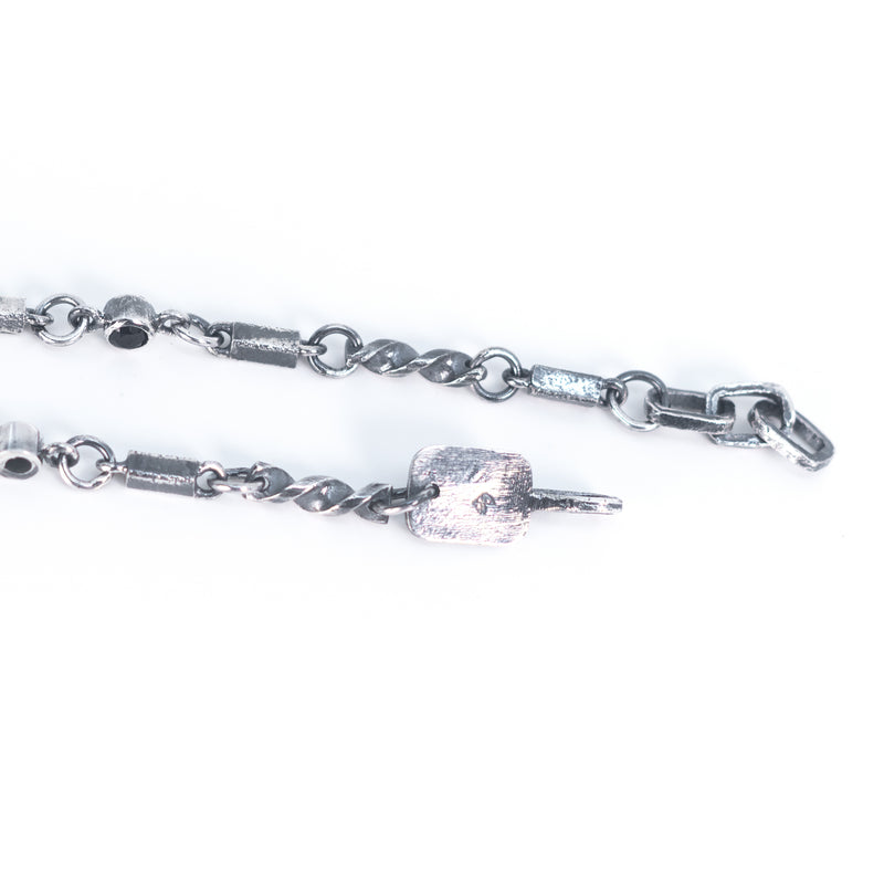 Onyx Screw Bracelet