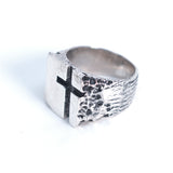 Cross Mirror Ring