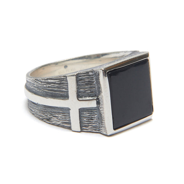 Onyx Cross Ring | Buck Palmer