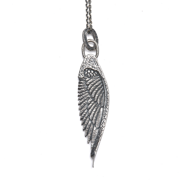 Angel Wing Pendant. Angel Wing Necklace, Silver Angel Wing, Silver Angel Wing  Necklace, Angel Wing Jewelry, Wing Sterling Silver 925 - Etsy